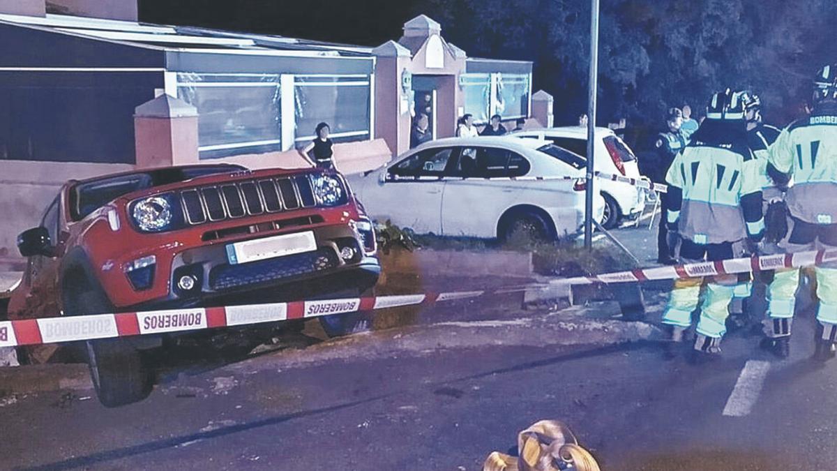 Lugar del accidente mortal