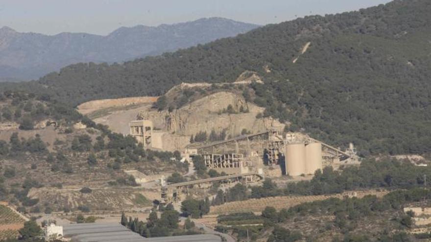 Zona Romeu de gran valor paisajístico, donde se encuentra la cantera.