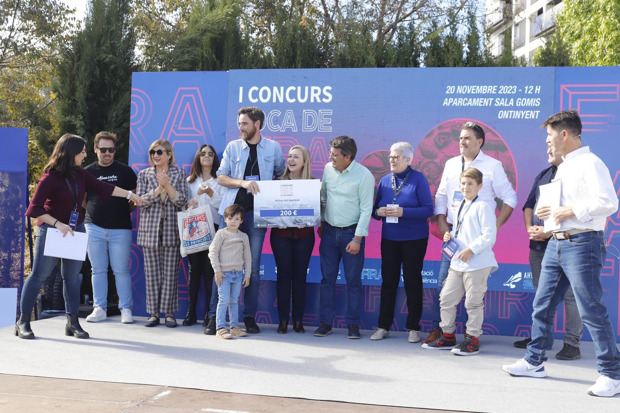 El primer concurso de 'Coca de Fira' de Ontinyent