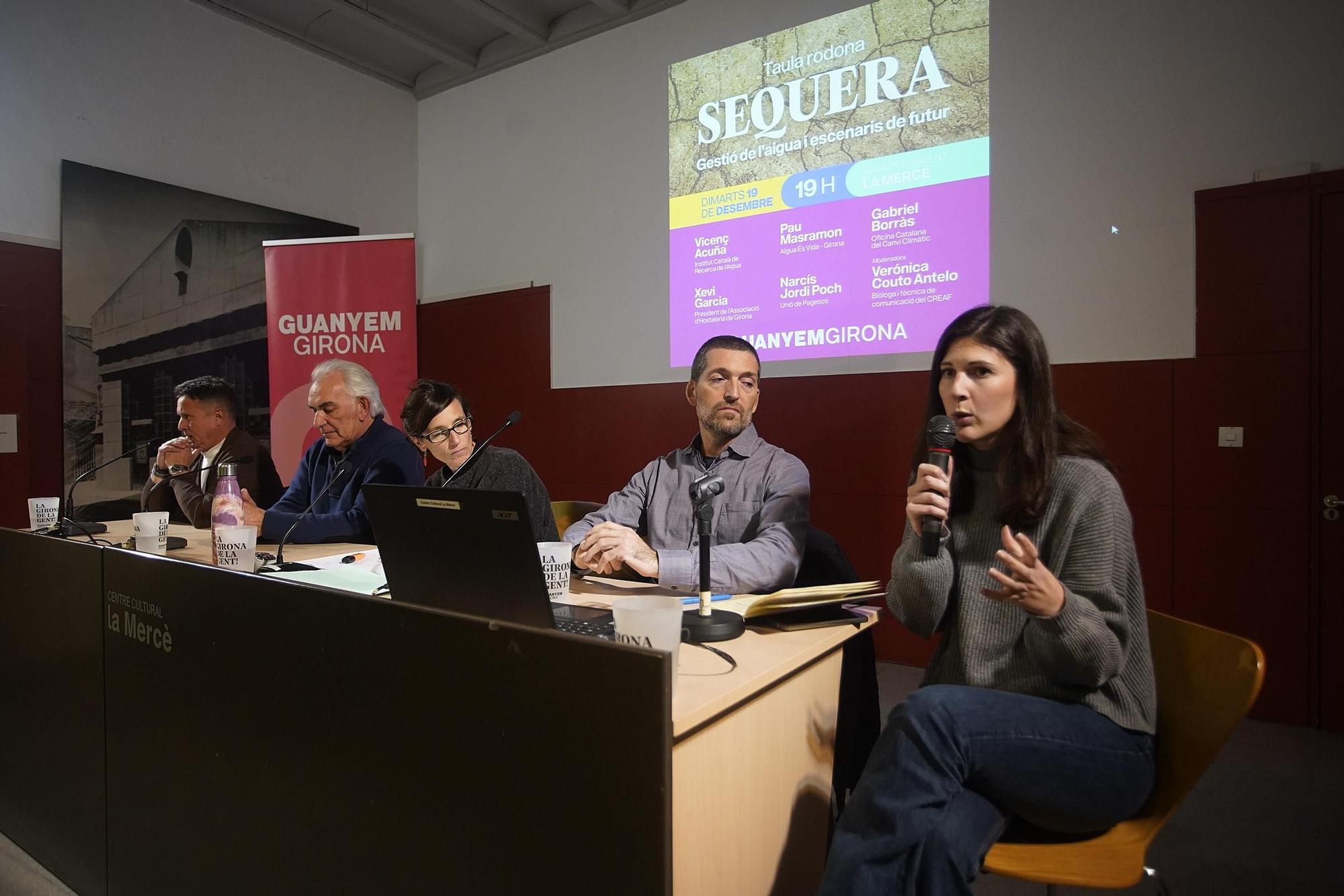 Taula rodona sobre la sequera, la gestió de l’aigua i els escenaris climàtics de futur