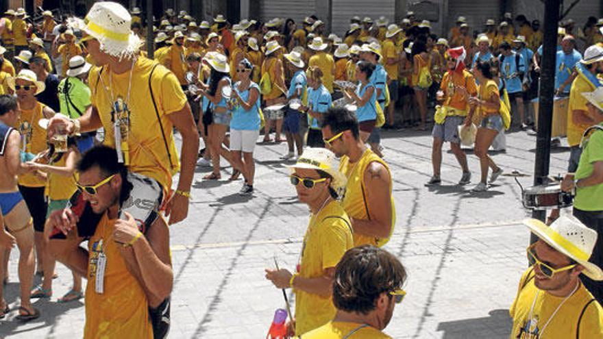 Imagen de la edición del ´Birracrucis´ del año pasado en Inca en la plaza de España.