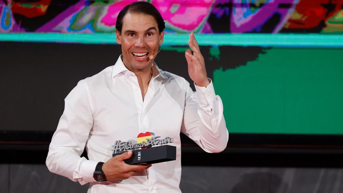 El Comité Olímpico Español rinde un emotivo homenaje a Rafa Nadal