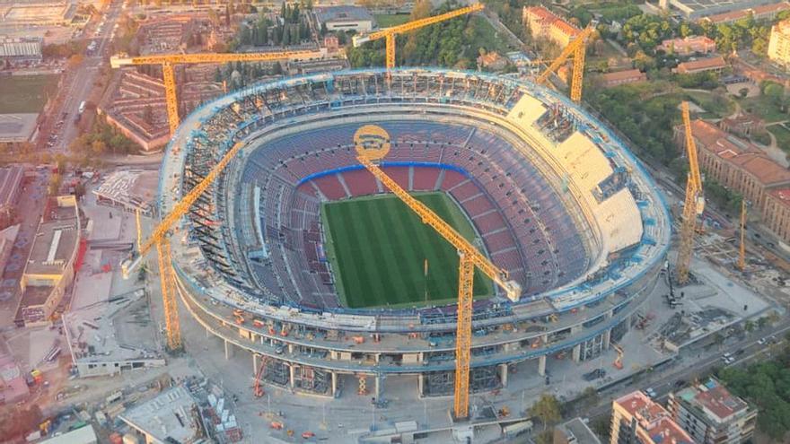 ¡Así luce el Camp Nou a pocos días del regreso de la competición oficial!