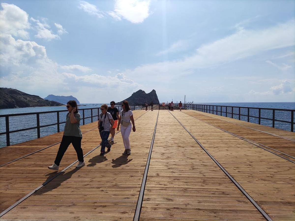 La restauración del Embarcadero de Hornillo de Águilas, en imágenes