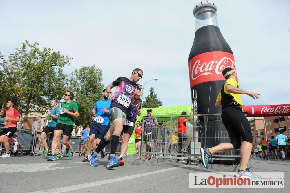 Media Maratón de Murcia: comienzo de la segunda vuelta