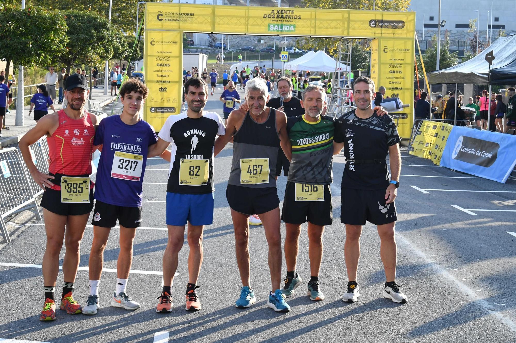Más de mil corredores completan la carrera popular de Matogrande a Xuxán