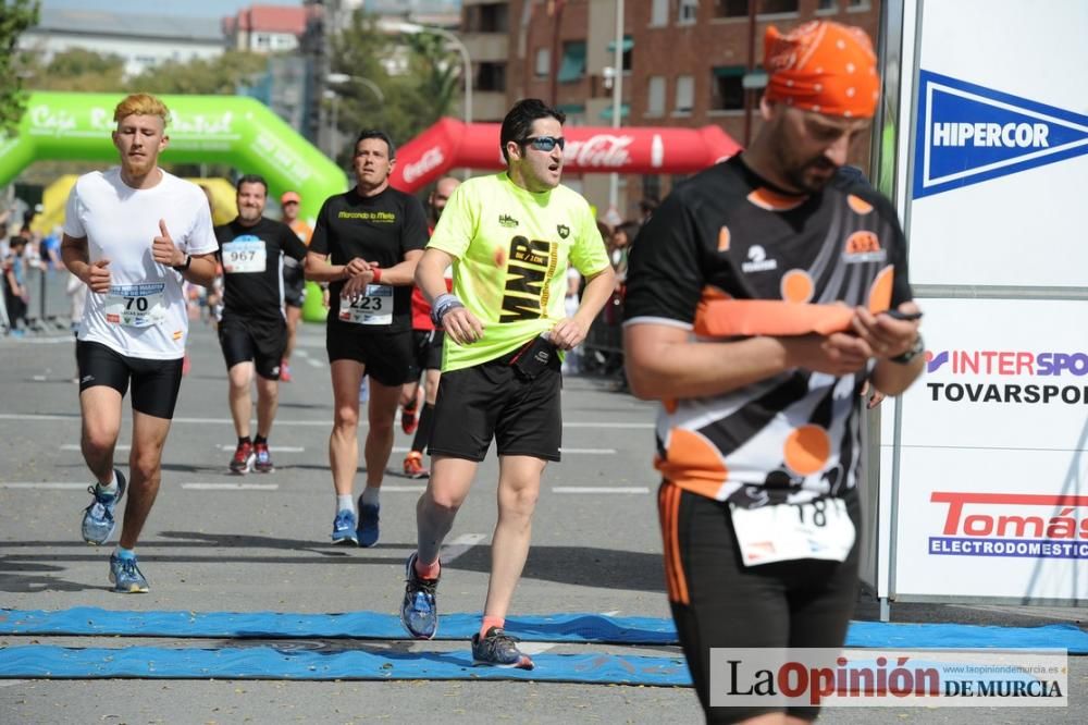 Media Maratón de Murcia: llegada (2ª parte)