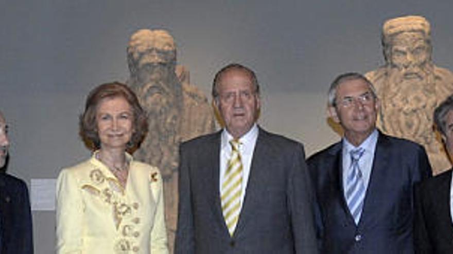 Los Reyes inauguraron la exposición &#039;Alfonso IX y su época&#039;