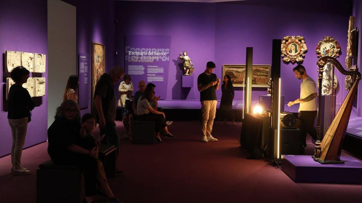 El Museu del Barroc durant la celebració de la Nit dels Museus