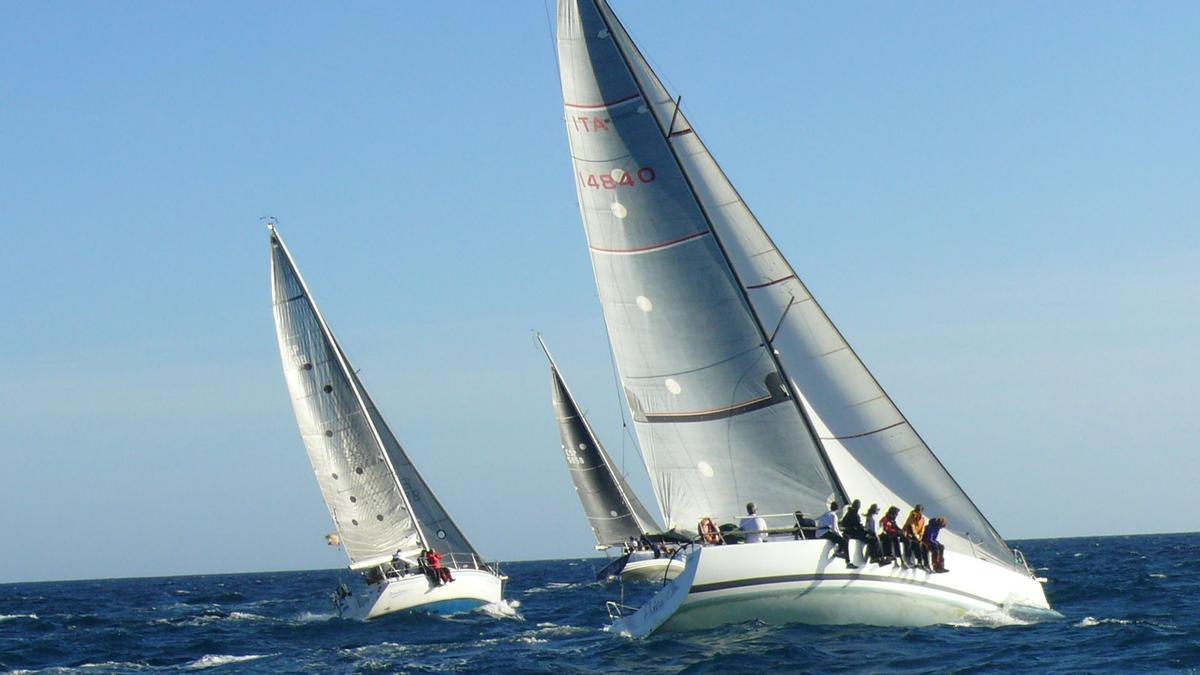 Una de las embarcaciones que participaron en el Trofeo Buscastell Vins el pasado fin de semana