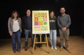 Presentació del cartell Girona, Temps de Flors 2024