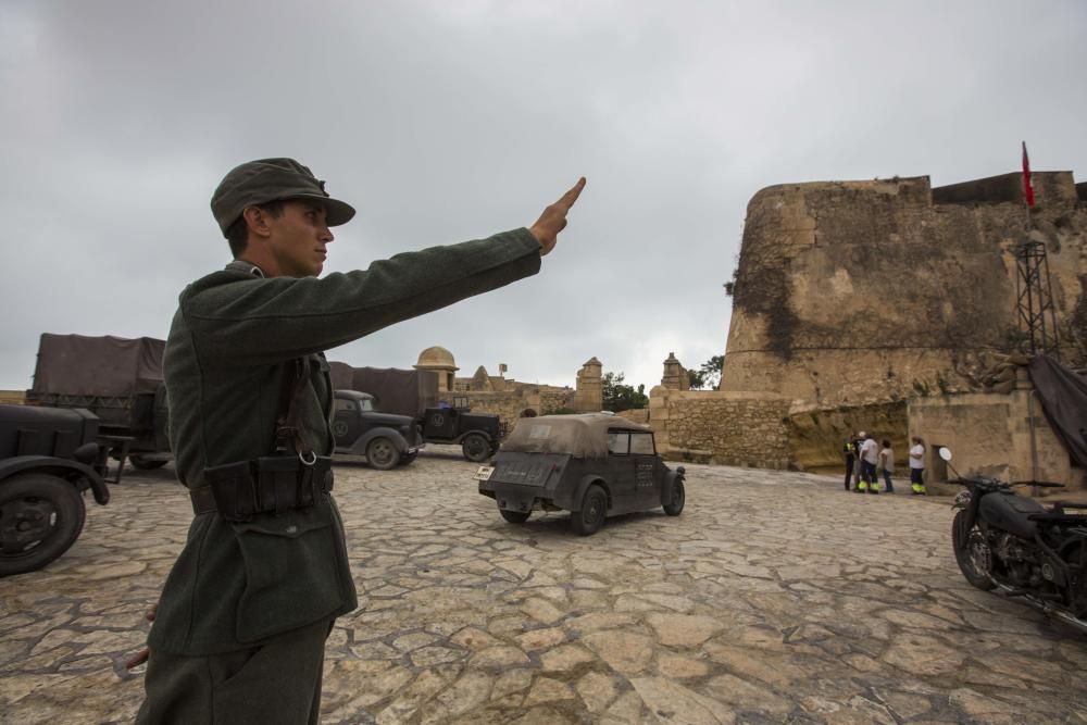 El Castillo de Santa Bárbara, escenario de una nueva serie de Movistar+