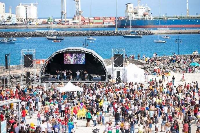 La regata de Achipencos, celebrada el domingo 3 de marzo en Puerto del Rosario