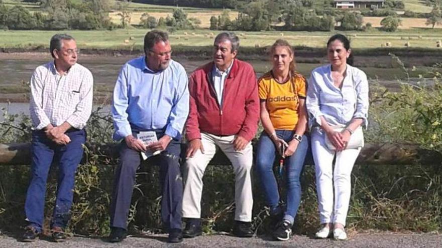 Oblanca visita el Centro de la Ría de Villaviciosa