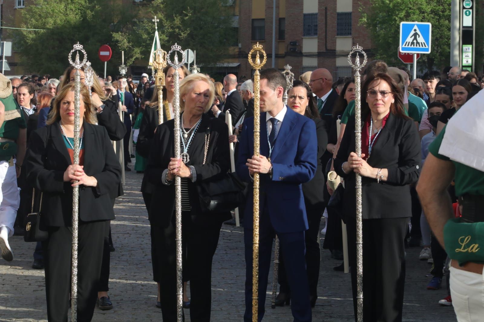 La salida de María Santísima de la O por Fátima, en imágenes