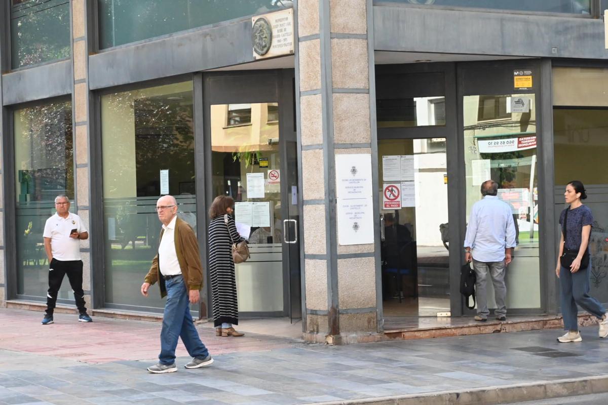 Imagen de archivo de la oficina de recaudación actual del Ayuntamiento de Castelló.