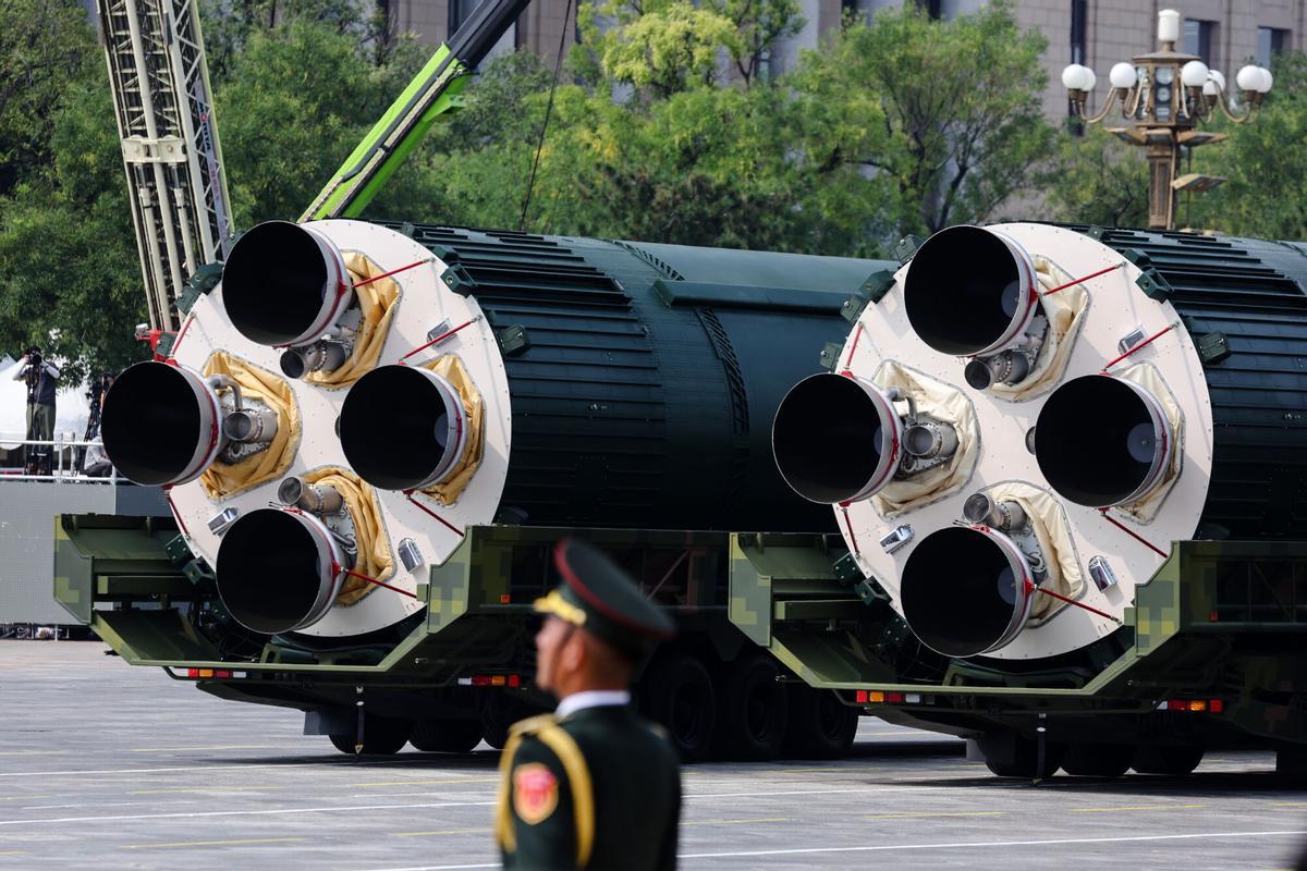 El desfile militar de Pekín, en imágenes.