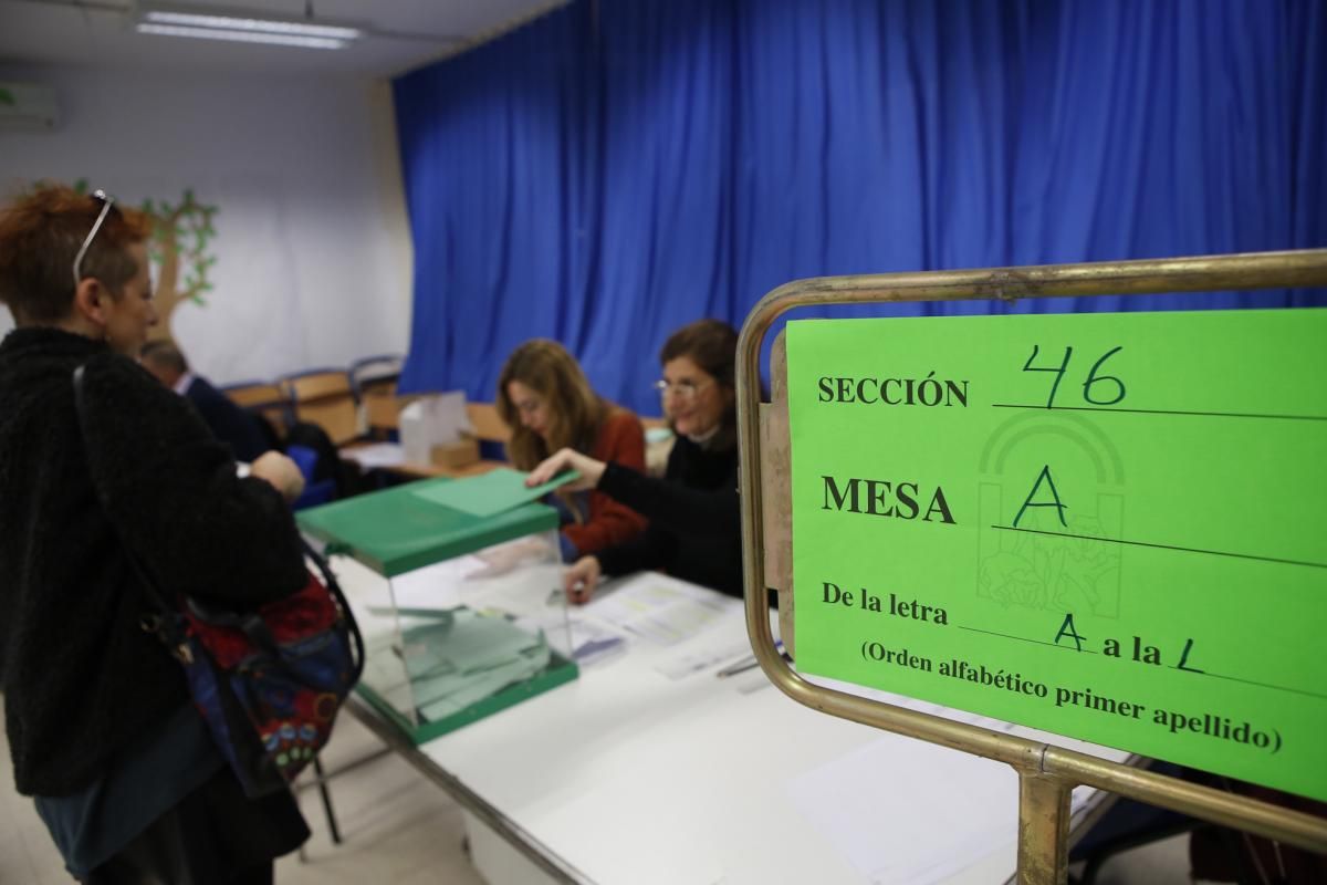 2-D Elecciones Andaluzas/Jornada electoral en Córdoba