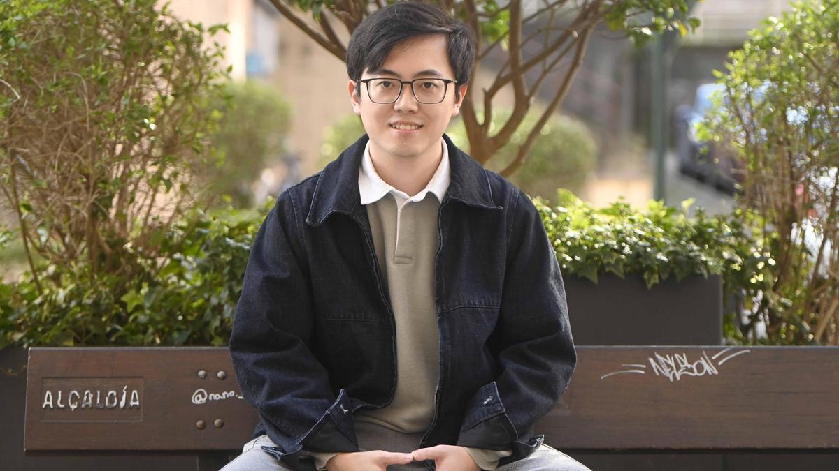 El estudiante de doctorado Yingzhe Ren.