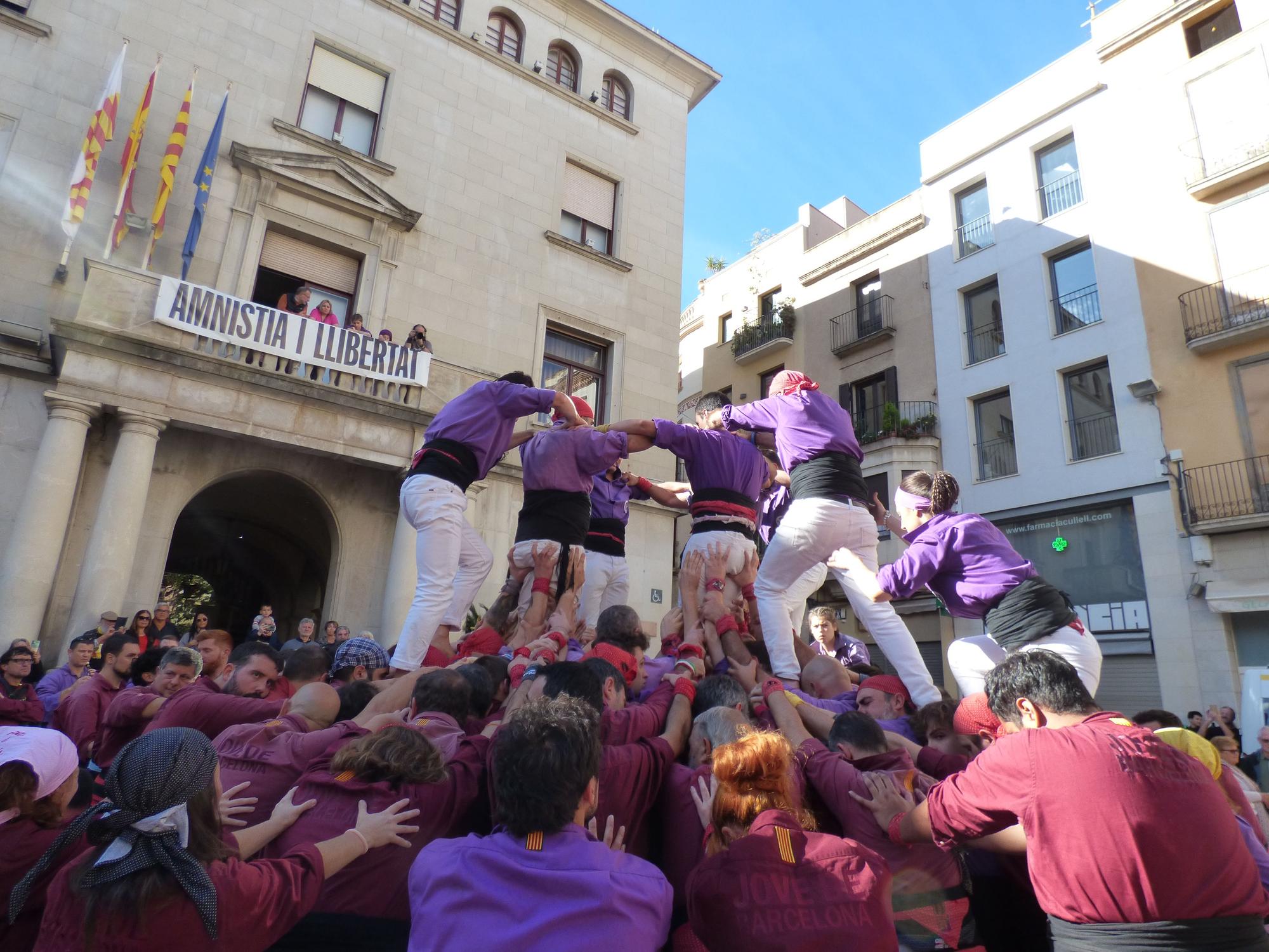 Els Merlots de Figueres celebren el final de temporada acompanyats de la Colla Jove de Barcelona i els Maduixots