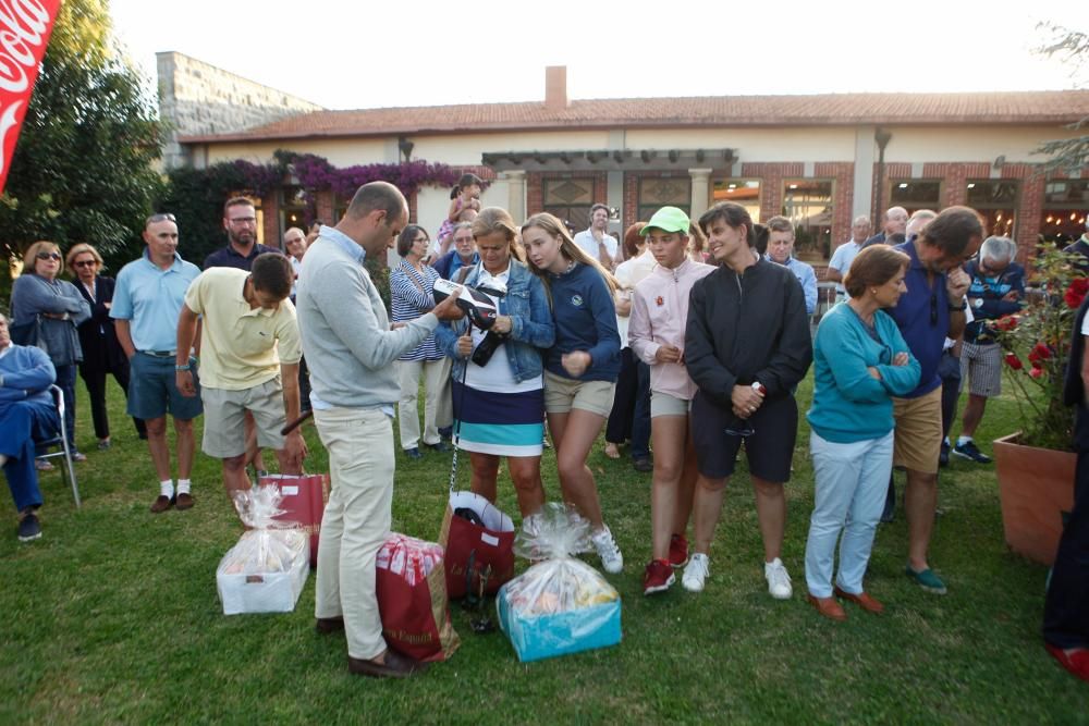 Entrega de premios del torneo de golf LA NUEVA ESPAÑA trofeo Liberbank