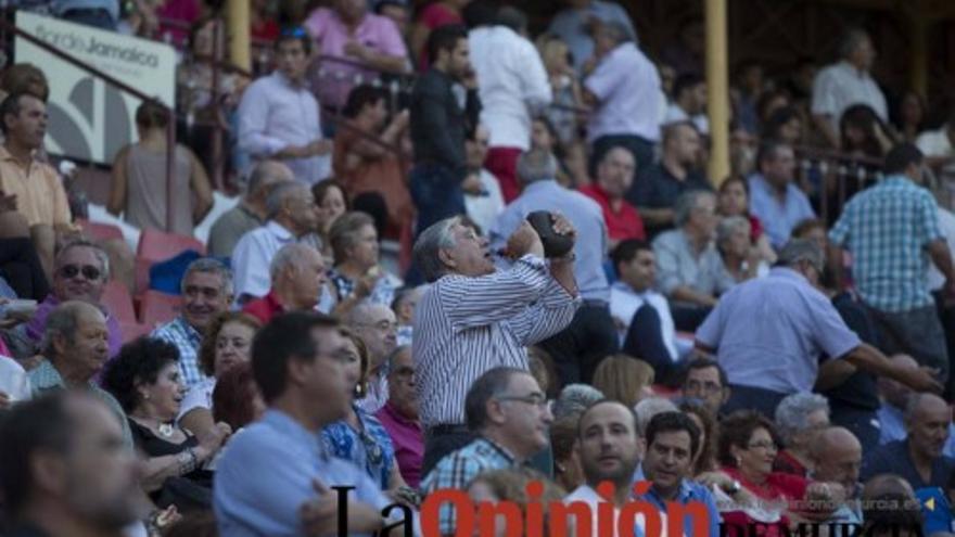 Ambiente en la última corrida de toros de la Feria de Murcia