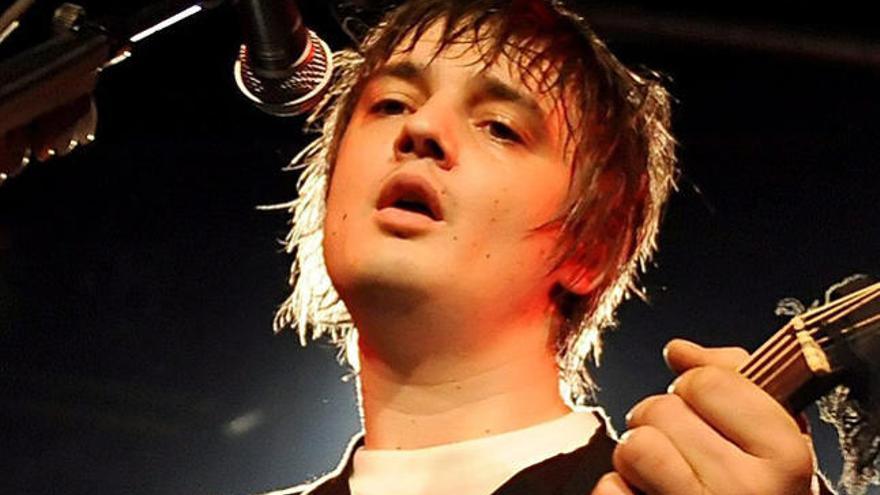 Pete Doherty, durante un concierto en Berlín el pasado mes de abril