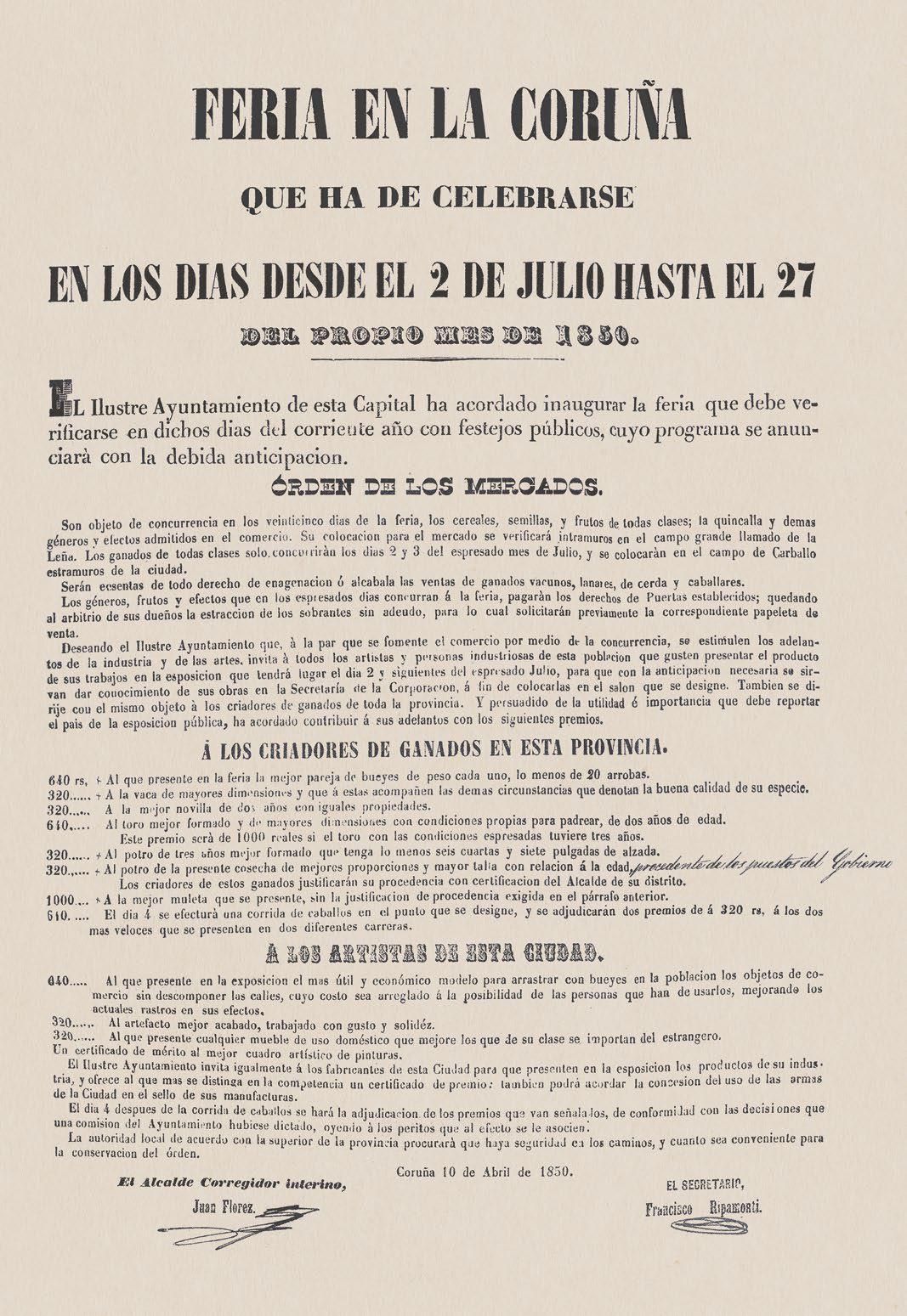 Así evolucionaron los carteles de las Fiestas de María Pita en 175 años en A Coruña