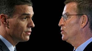 Sánchez i Feijóo se la juguen en el debat: «Sense grans errors al PP donem per encarrilada la campanya»