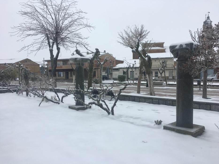 Nieve en Moraleja del Vino