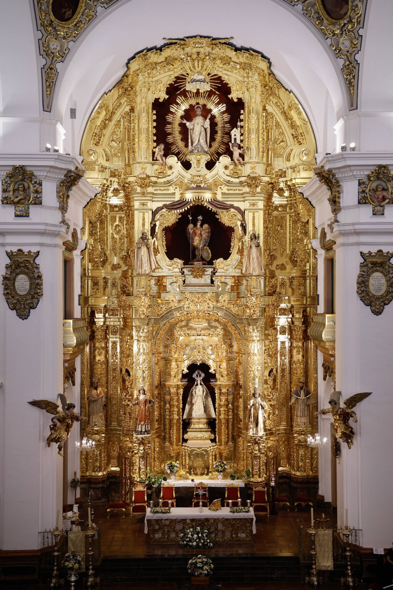 El retablo mayor de La Merced