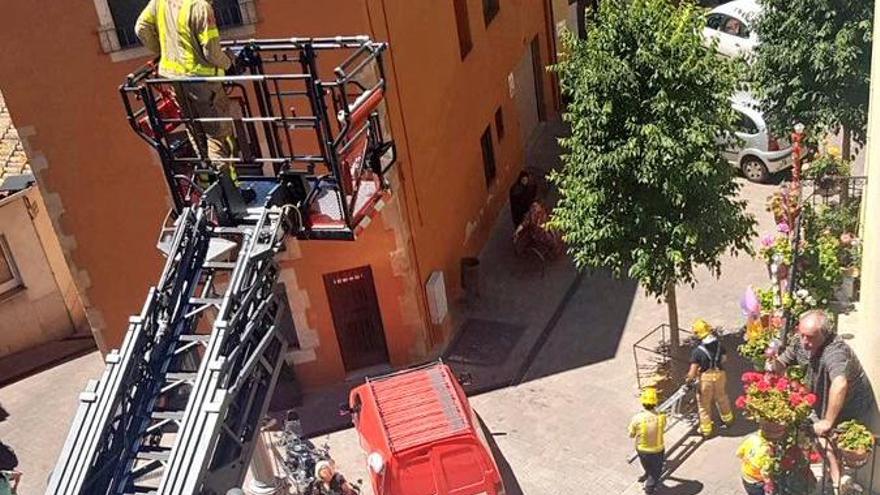 Rescaten un paleta afectat per un cop de calor a Llagostera