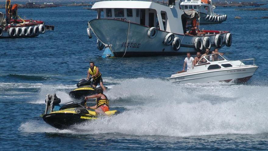 Capitanía Marítima pide «sensatez» con las motos acuáticas y las embarcaciones de recreo este verano