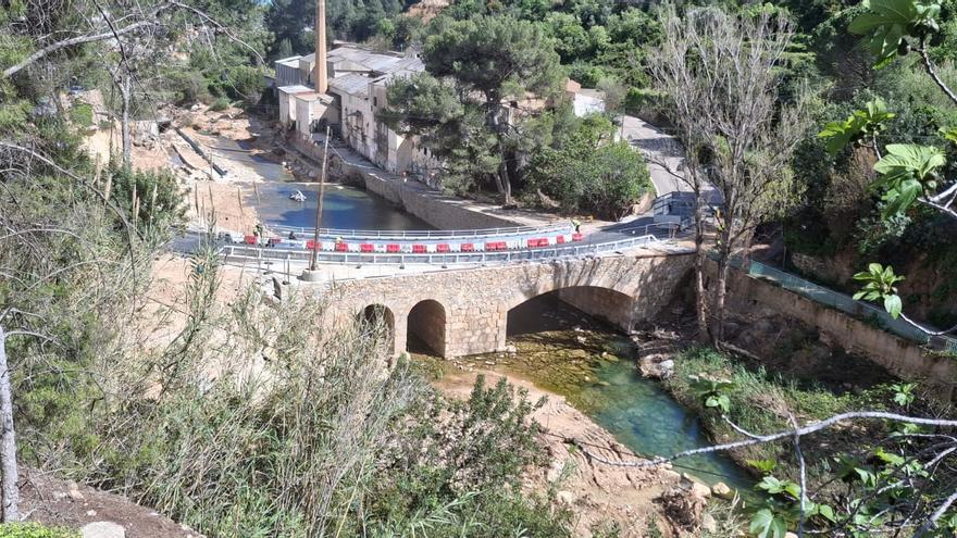La diputación reabre el puente de la Jarra en Buñol tras ser dañado por la dana