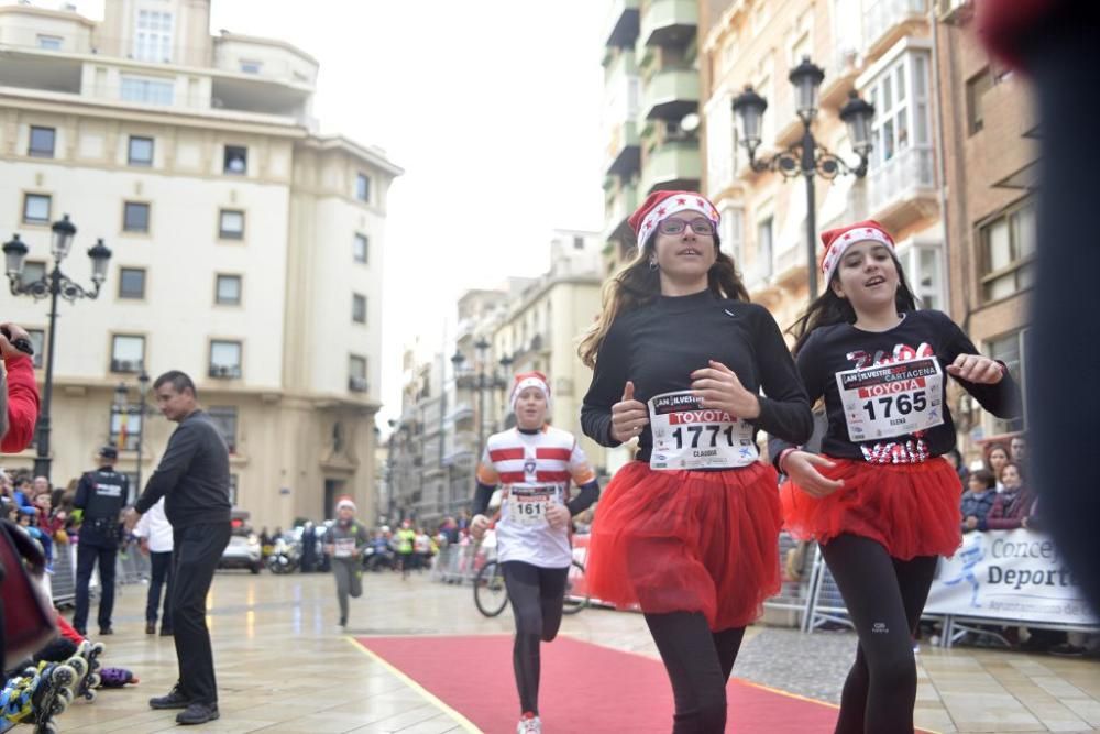 San Silvestre de Cartagena: Categorías infantiles