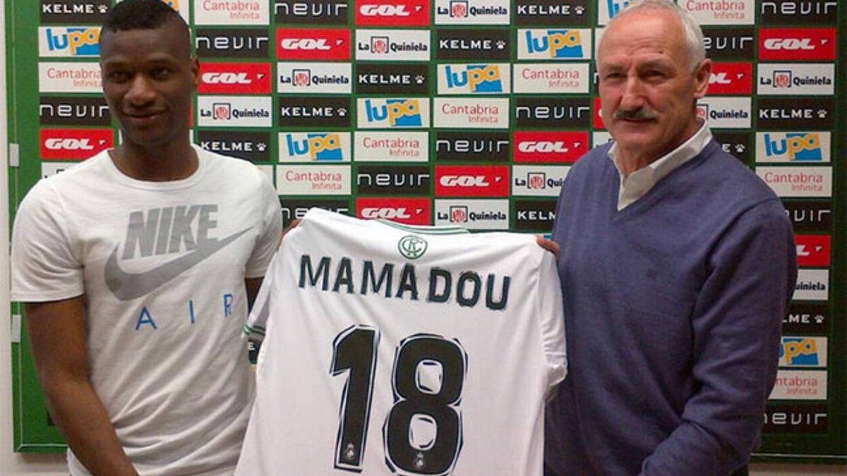 Mamadou Sylla jugará en el Racing de Santander hasta final de temporada