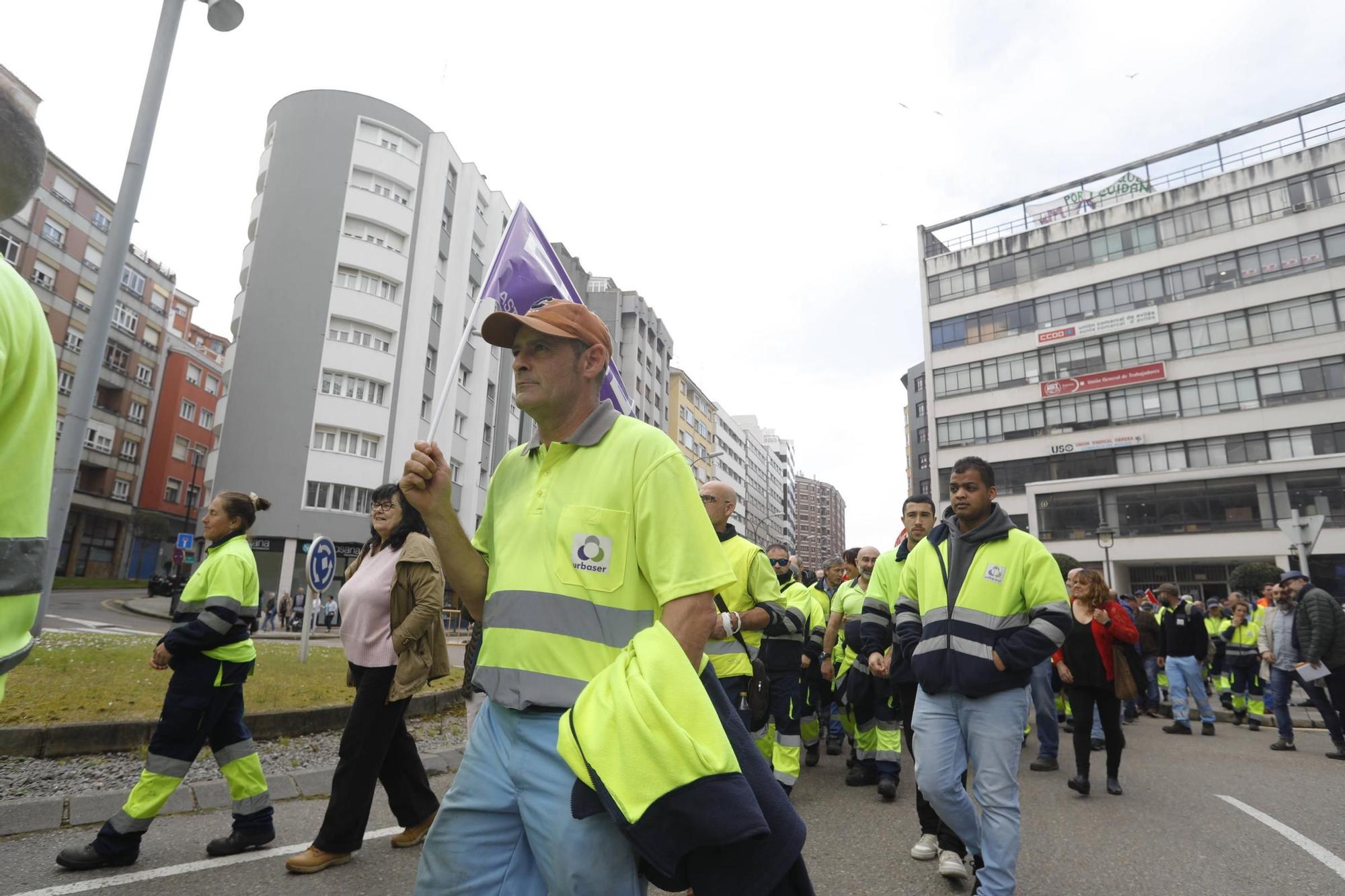Manifestaci�n de trabajadores de Urbaser (36).jpg