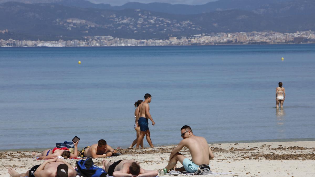 An der Playa de Palma lässt sich noch gut baden.