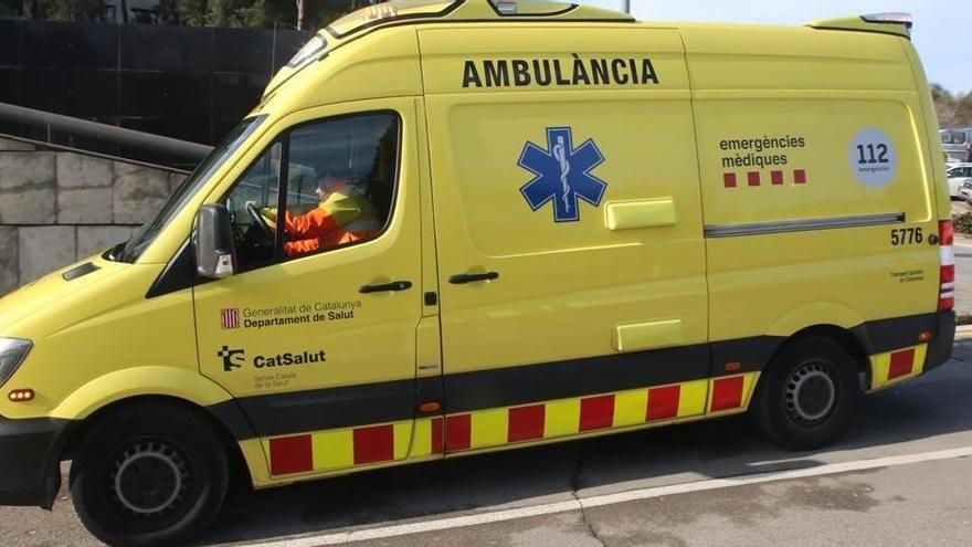 Ambulància del SEM, en una imatge d&#039;arxiu