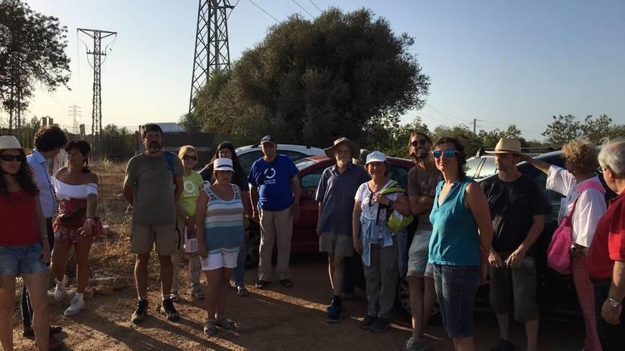 La Marina de Llucmajor, objeto de un itinerario de la Xarxa per a la sobirania energètica