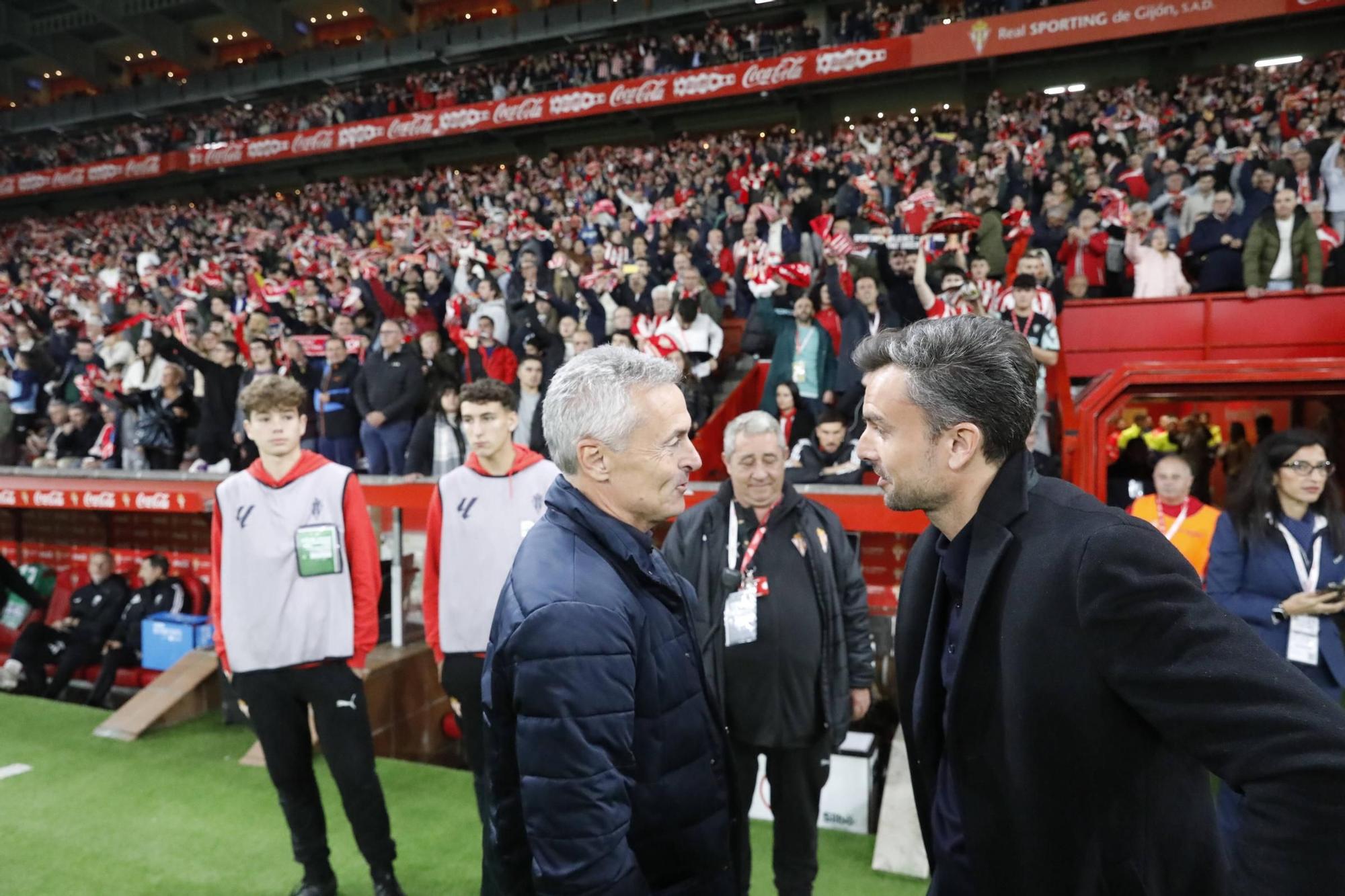 Así fue el partido Sporting-Granada, en imágenes