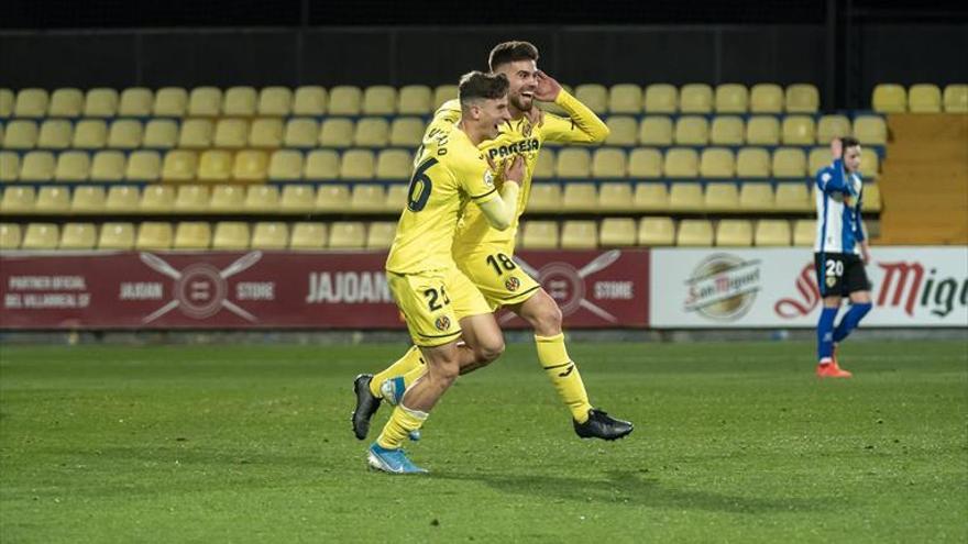 El Villarreal B tumba al Hércules con un gol de Ramiro Guerra