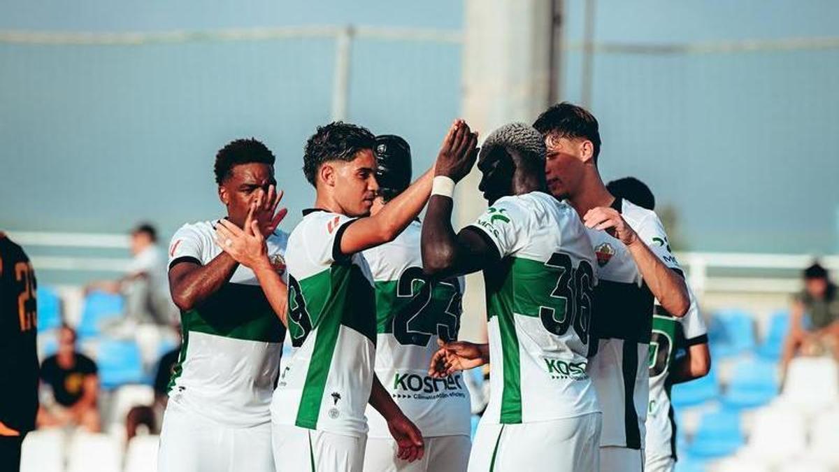 Elx Club de Futbol en una imatge d'arxiu