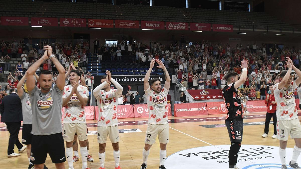 La clasificación de ElPozo Murcia a la final de liga, en imágenes