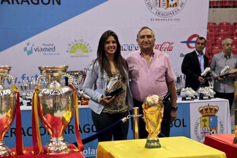 Fotogalería: Entrega de premios en la Gala del Fútbol de Aragón