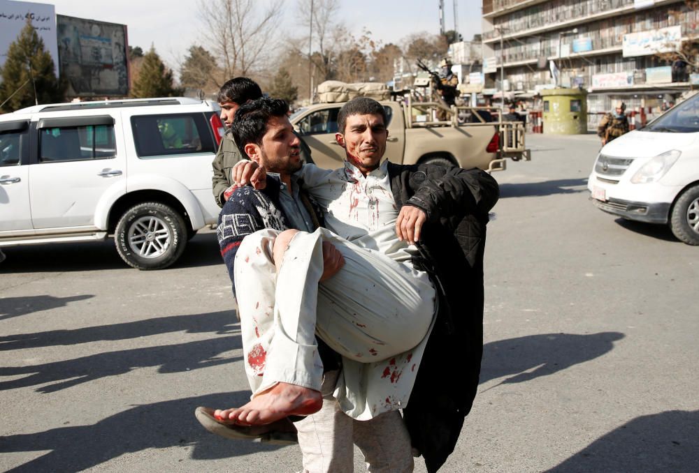 Atentado talibán en Kabul