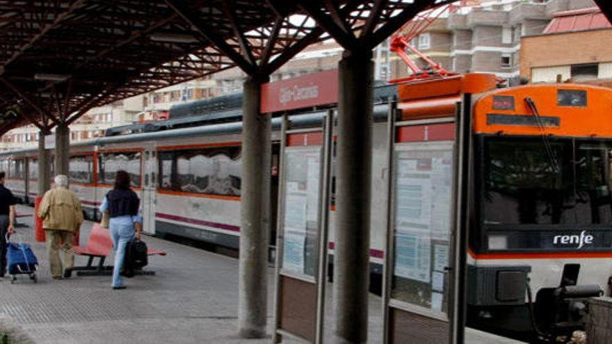 Estación de Renfe de Gijón. /