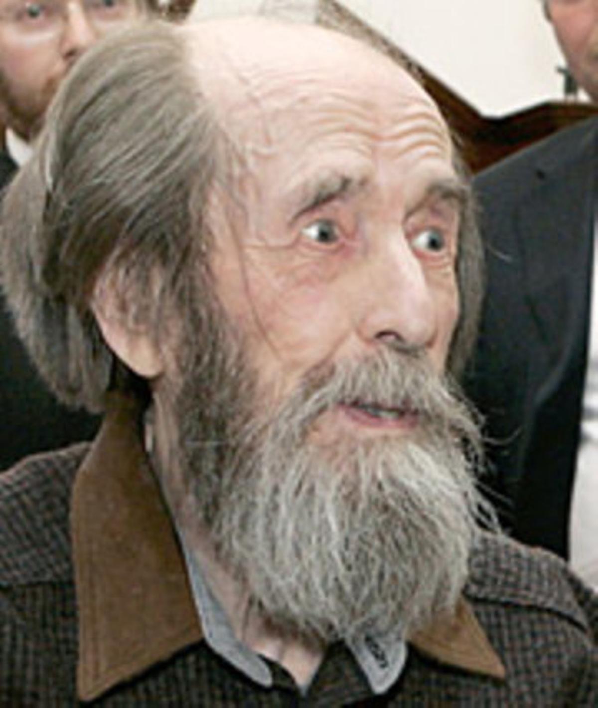 Soljenitsin, el juny del 2007, quan va rebre el premi d’Estat rus.