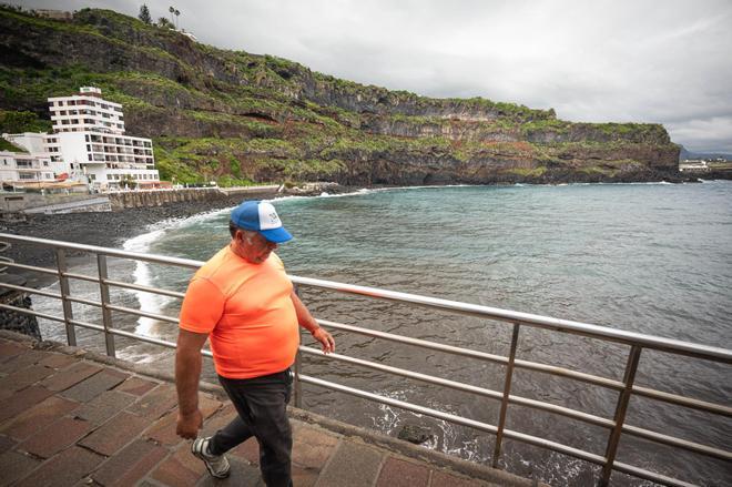 Así se encuentra la playa de San Marcos, en Icod