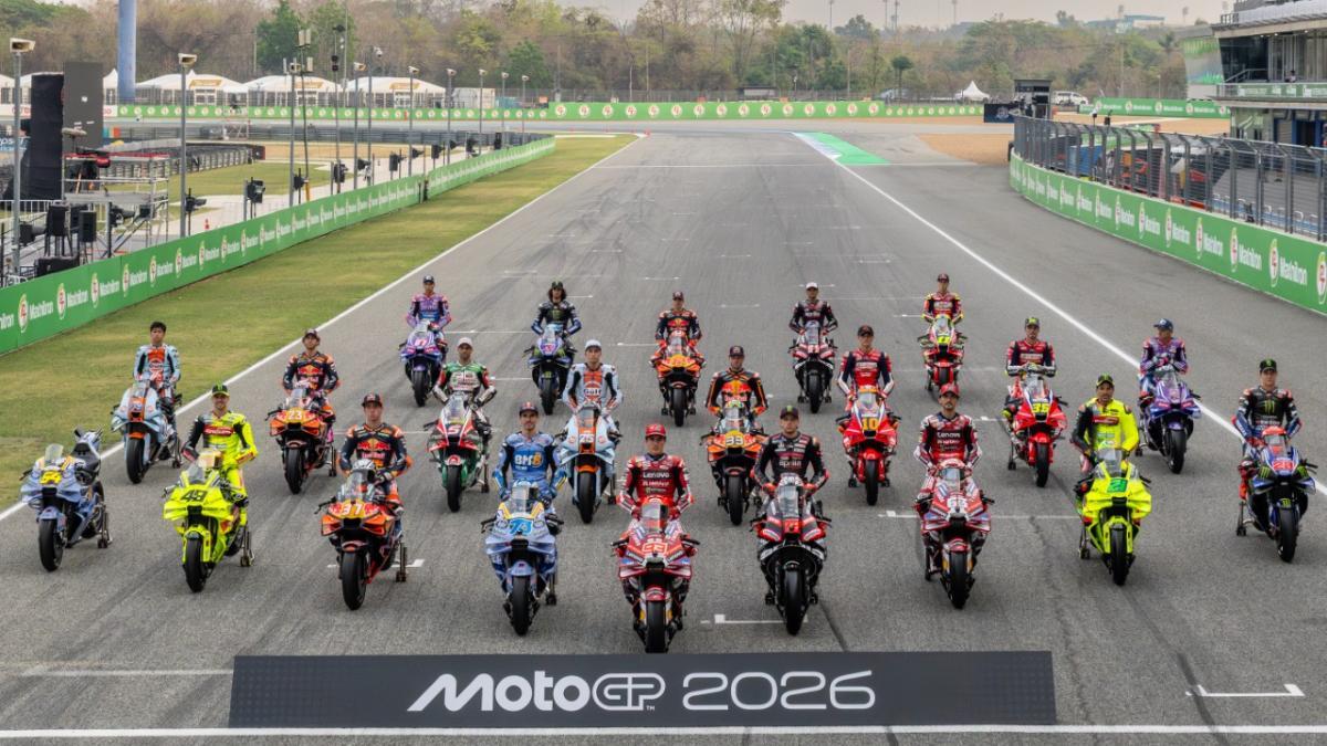 Marc Márquez, al frente de la parrilla 2026: Solo falta el lesionado Fermín Aldeguer